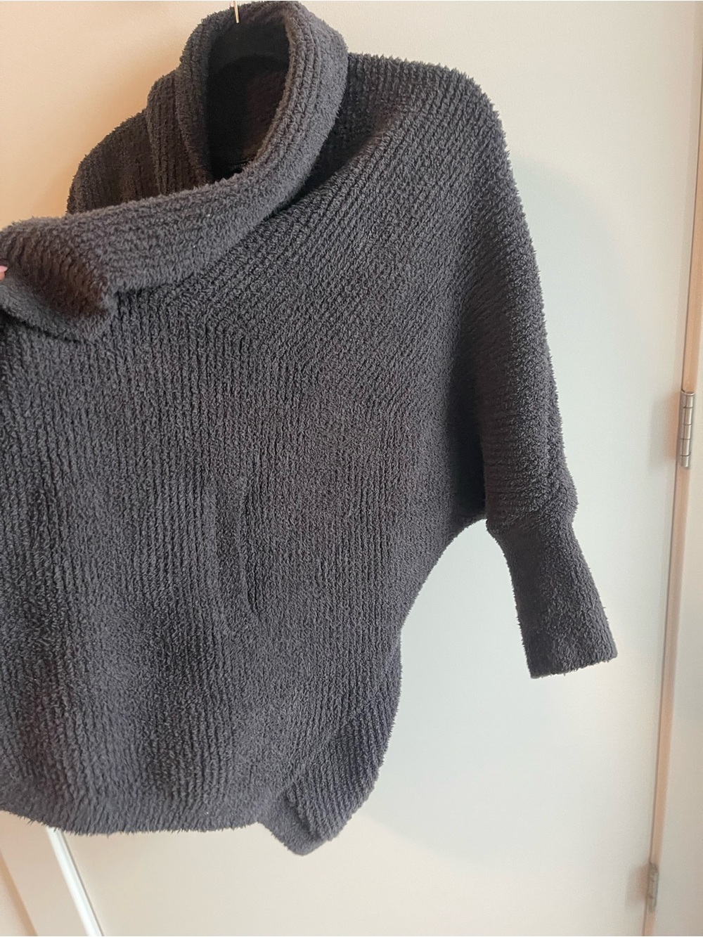 Barefoot Dreams Cozy Open-Front Women's Cardigan Sweater - Charcoal - Picture 7 of 7